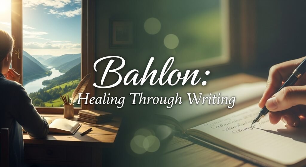 Bahlon Healing Through Writing