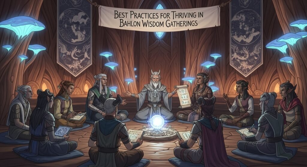 9. Best Practices for Thriving in Bahlon Wisdom Gatherings
