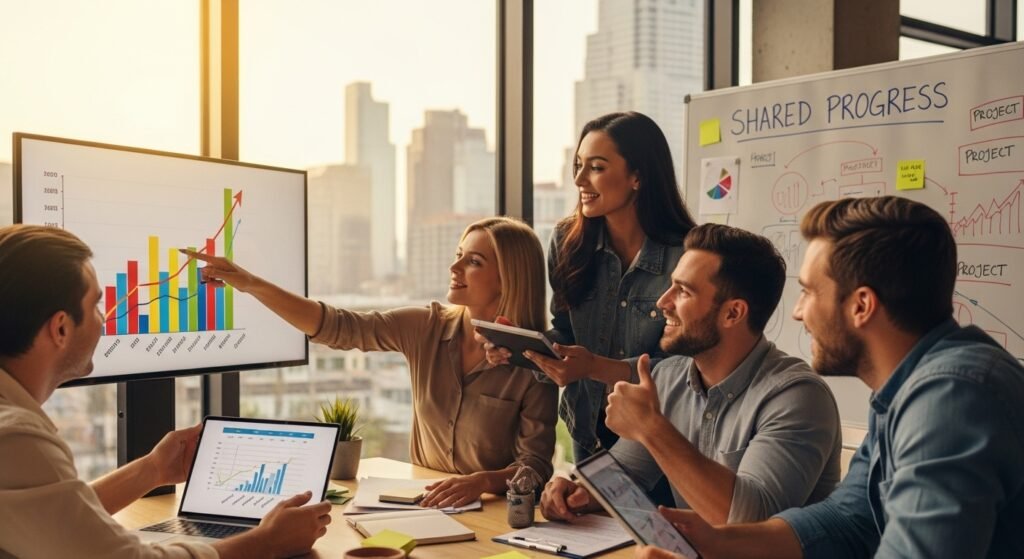 Boosting Confidence Through Shared Progress