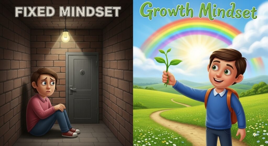 Comparative Table Fixed vs. Growth Mindset