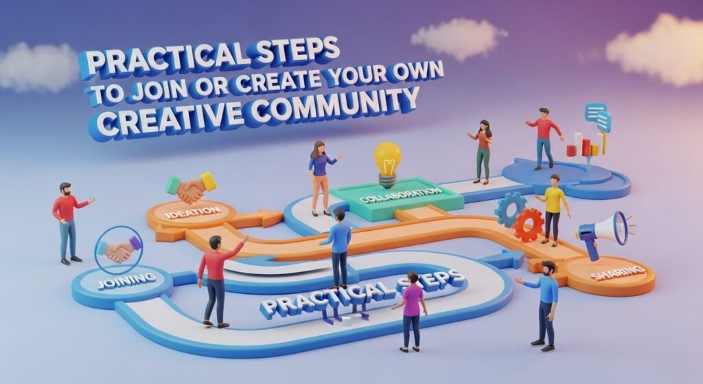  Practical Steps to Join or Create Your Own Creative Community