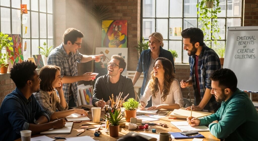 Emotional Benefits of Creative Collectives