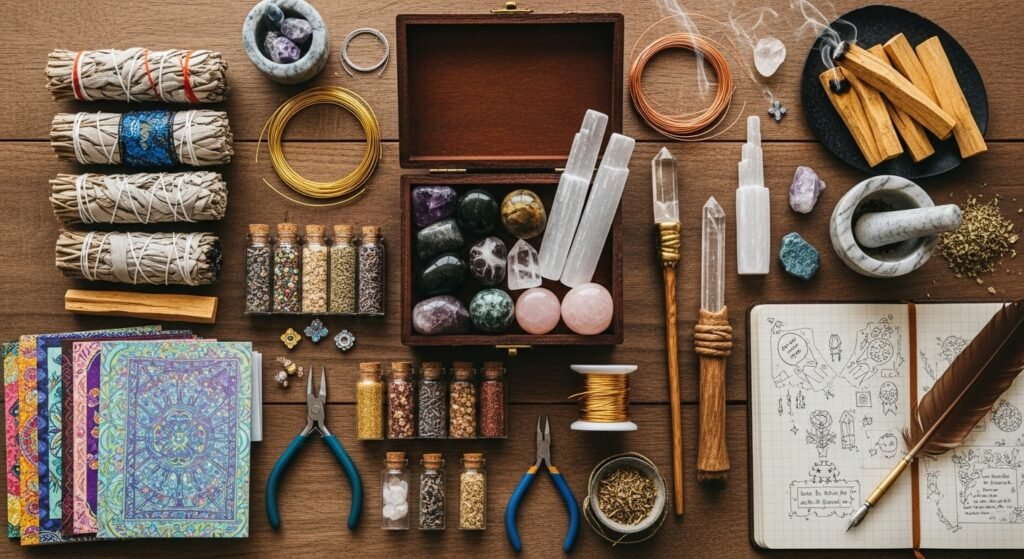 Essential Tools and Materials for Energy-Infused Crafts
