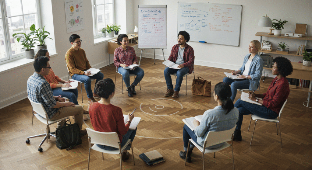 5. Confidence Building in Growth-Focused Circles