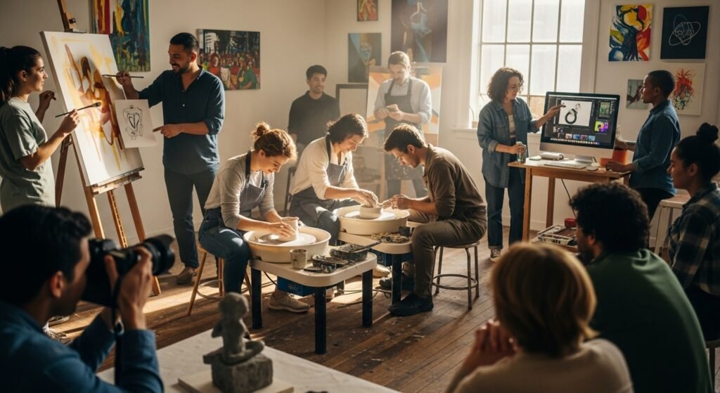 How Creative Communities Build Confidence