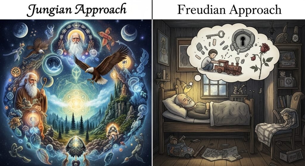 Jungian and Freudian Approaches to Dream Analysis