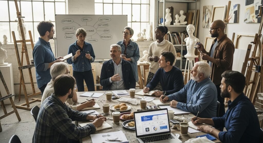 Motivation & Accountability in Artistic Circles