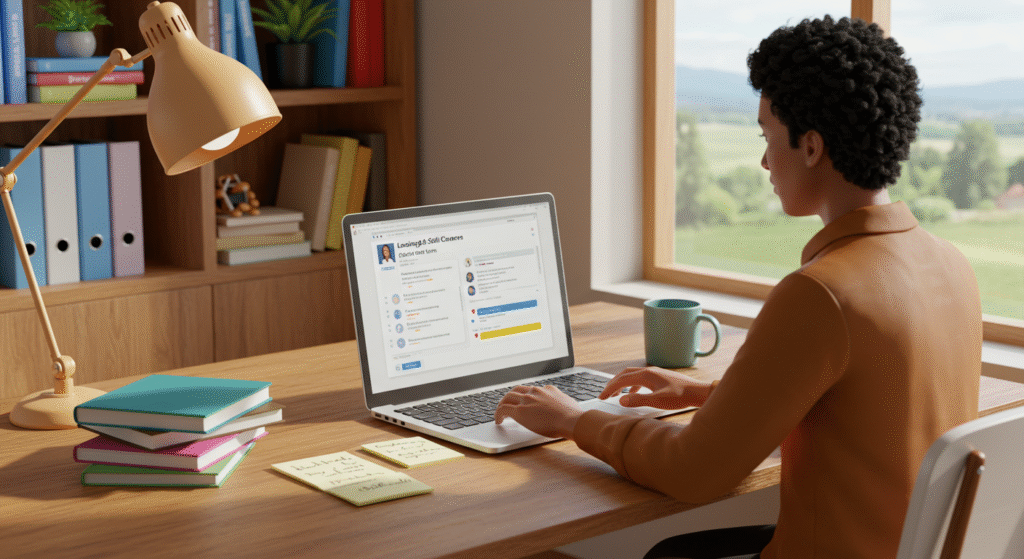 6. Learning & Skill Development in Online Forums and Courses