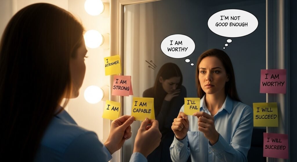 Power of Positive Affirmations to Replace Negative Self-Talk