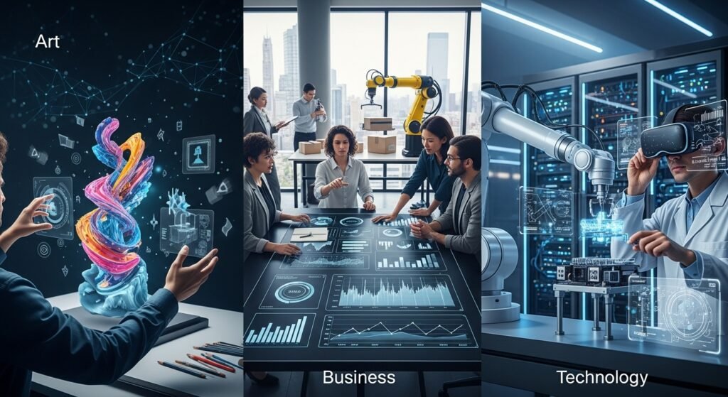 Real-World Applications in Art, Business, and Technology