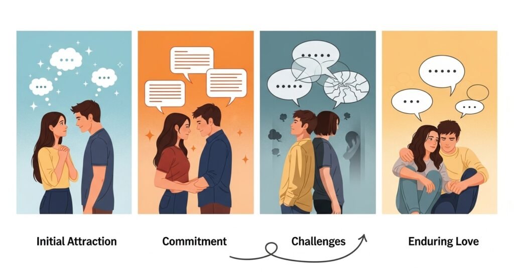 Relationship Stages and How Communication Shifts