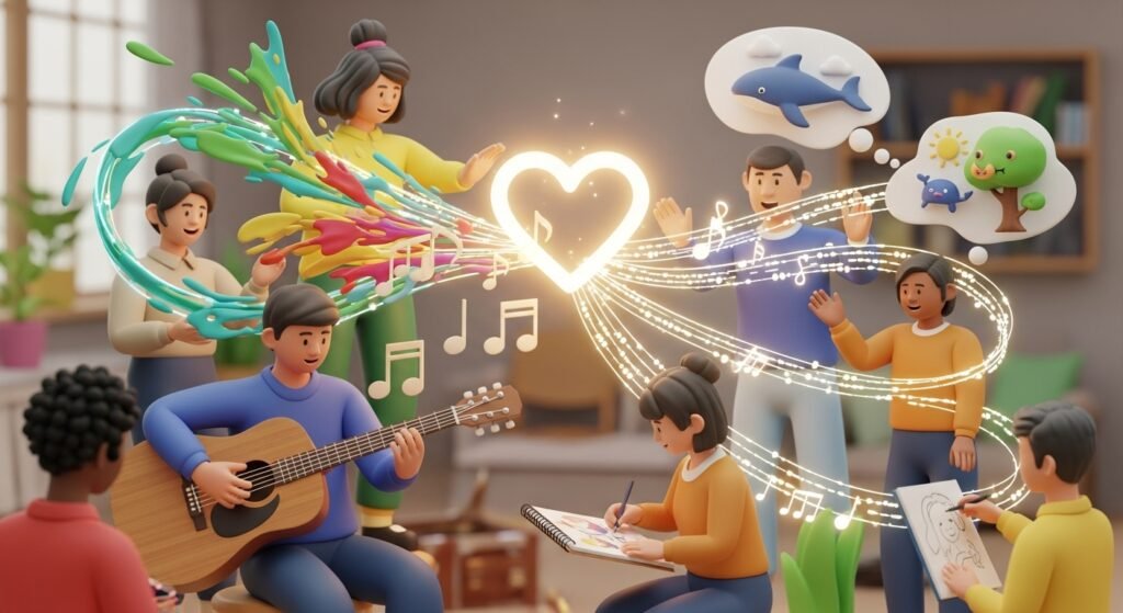 Shared Art, Music & Storytelling