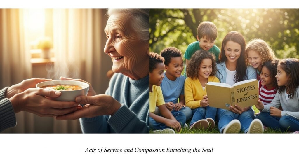 Acts of Service and Compassion Enriching the Soul