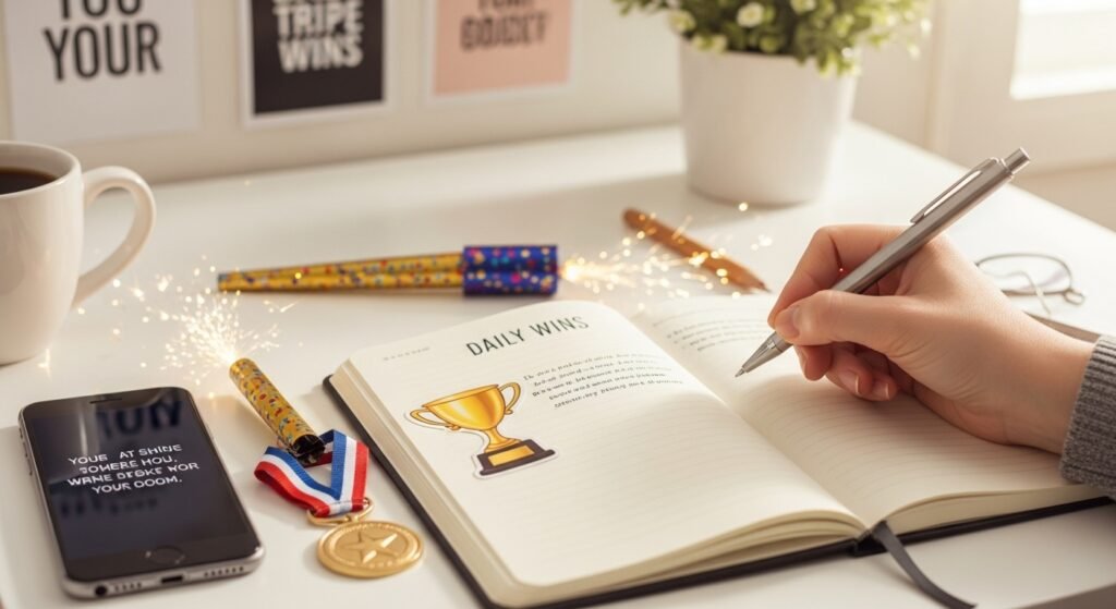 Celebrate Daily Wins to Reinforce Mindset Mastery & Confidence