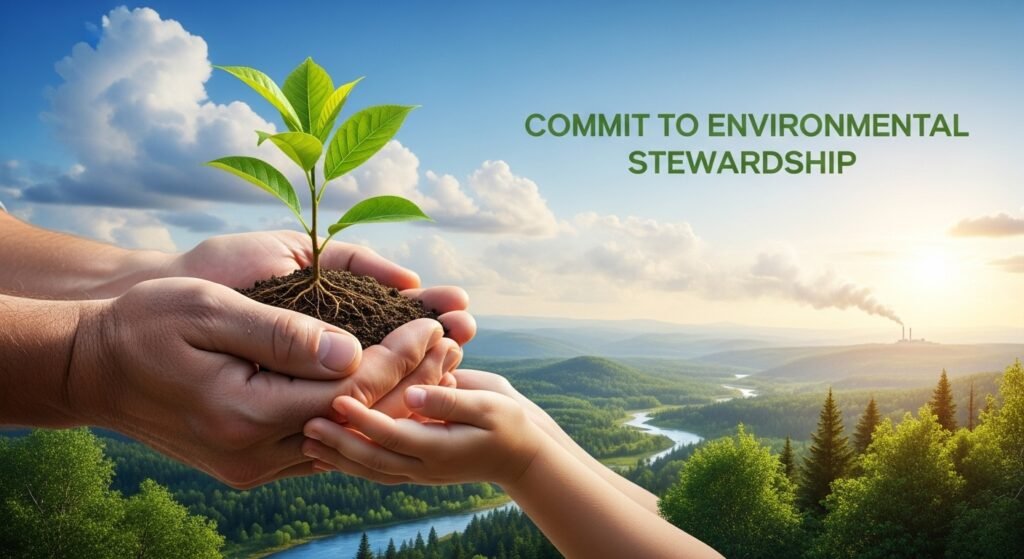  Commit to Environmental Stewardship