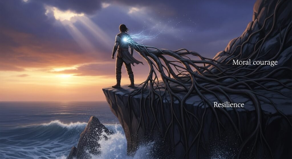 Cultivating Resilience through Integrated Moral Courage