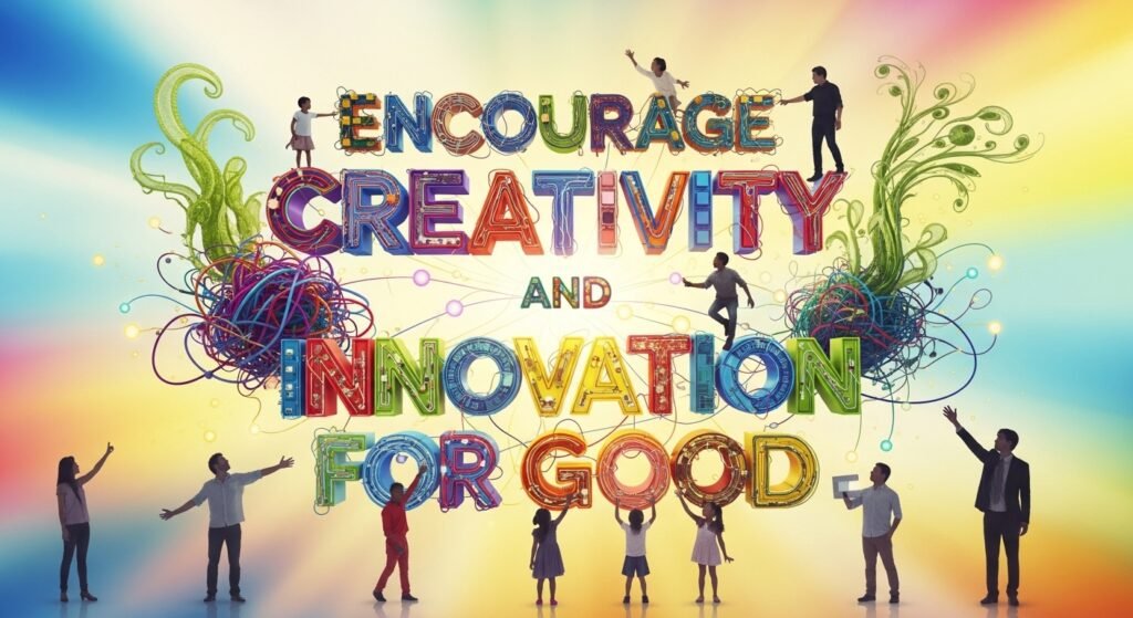 Encourage Creativity and Innovation for Good