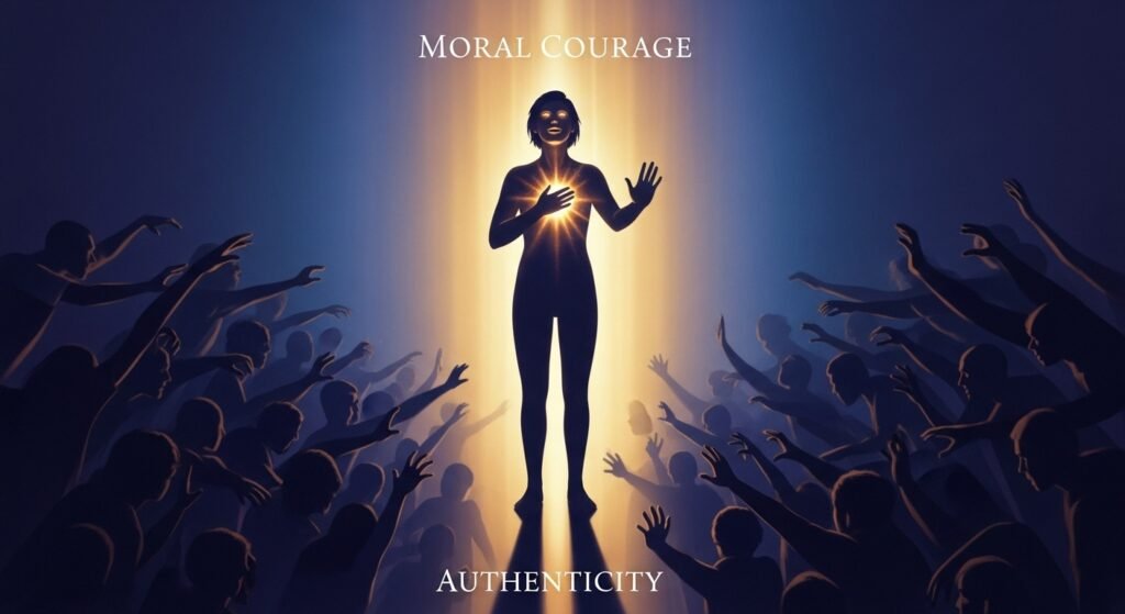 The Power of Moral Courage and Authenticity