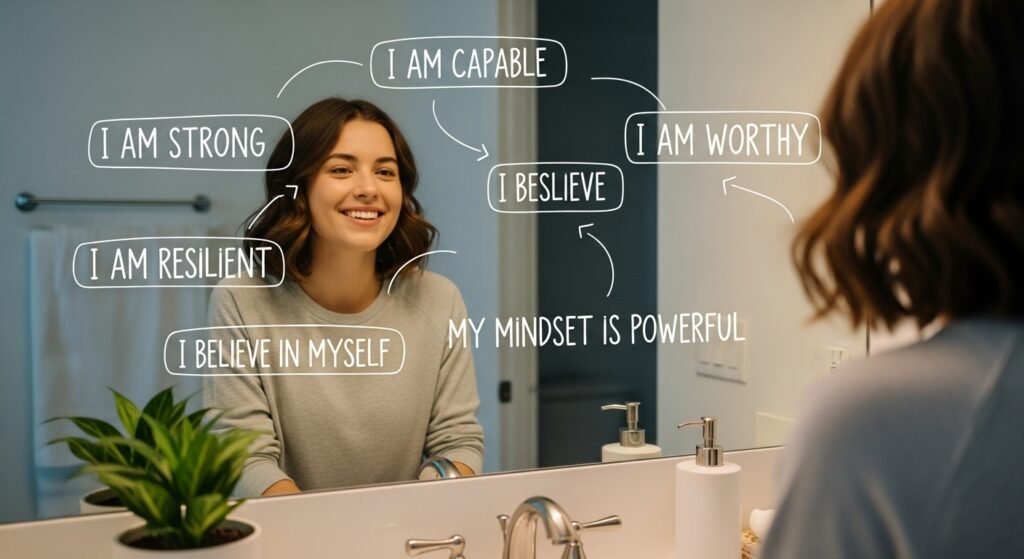 Practice Daily Positive Self-Talk for Mindset Mastery & Confidence