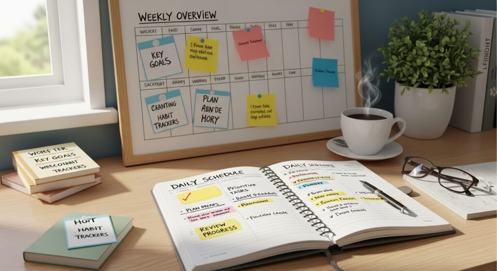 Prioritize and Plan Your Day to Enhance Self-Discipline & Consistency