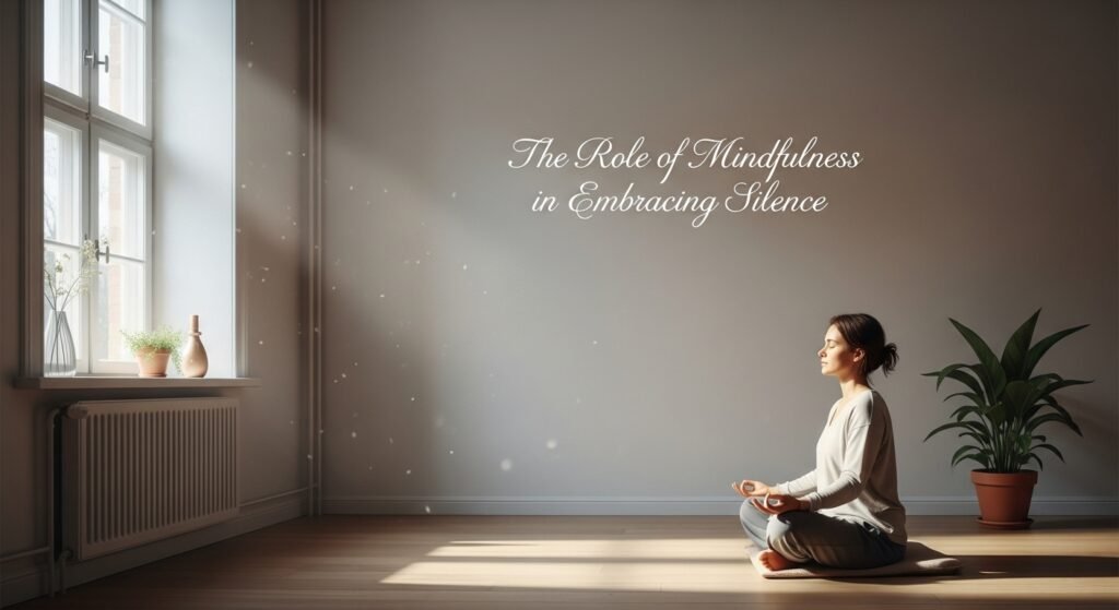 The Role of Mindfulness in Embracing Silence