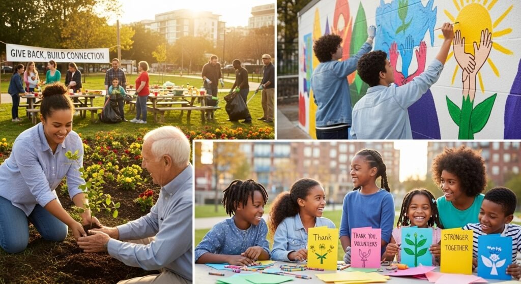 Volunteer to Give Back and Build Connection