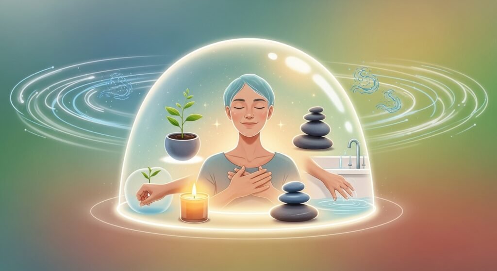 Establishing Healthy Boundaries and Self-Care Routines for Stress & Anxiety Management