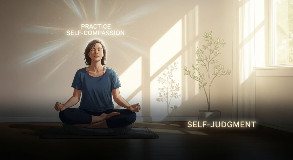 Practice Self-Compassion Over Self-Judgment {#self-com