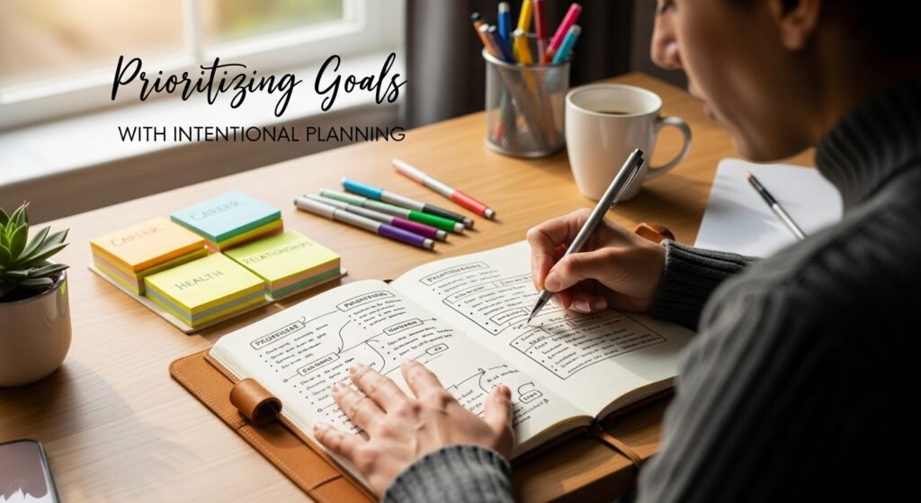 Prioritizing Goals with Intentional Planning