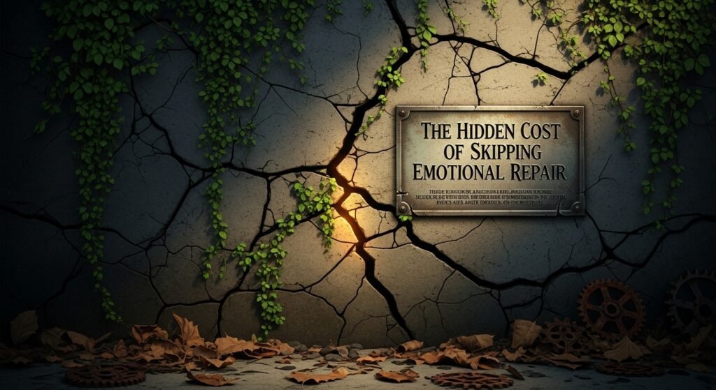 The Hidden Cost of Skipping Emotional Repair 