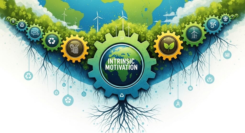 Intrinsic motivation is the engine that powers sustainable change through discipline, representing the fundamental difference between behavior that feels natural and behavior that feels forced.