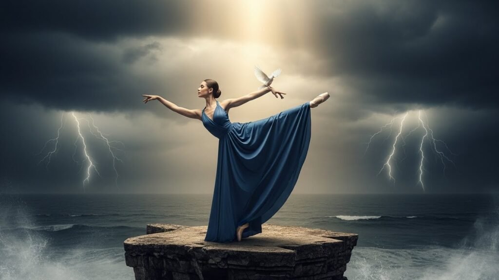 Maintaining grace under pressure involves responding to challenging situations with composure and wisdom rather than reacting from stress or ego. 