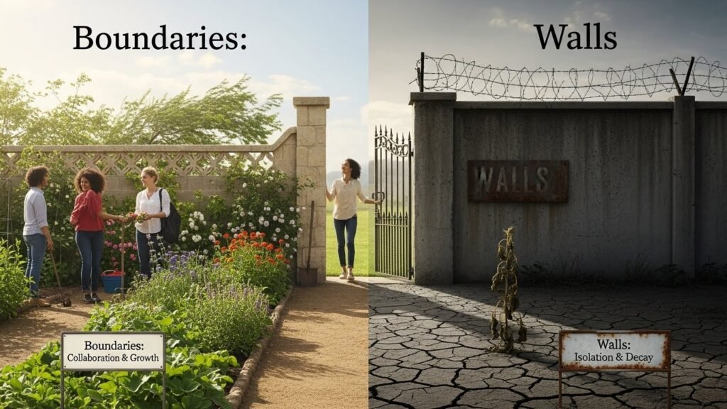 Practical Applications When to Use Boundaries vs. When to Build Walls