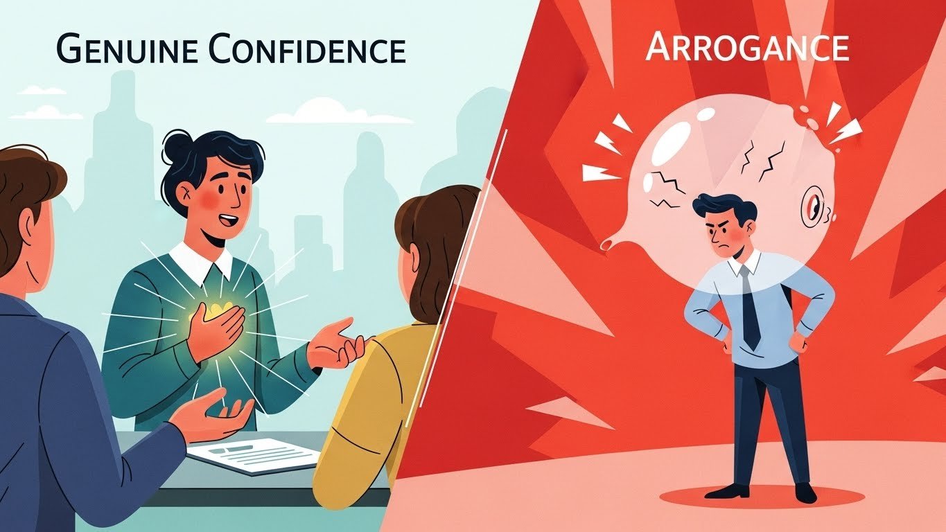 Confidence vs. Arrogance: 7 Transformative Ways to Lead with Grace